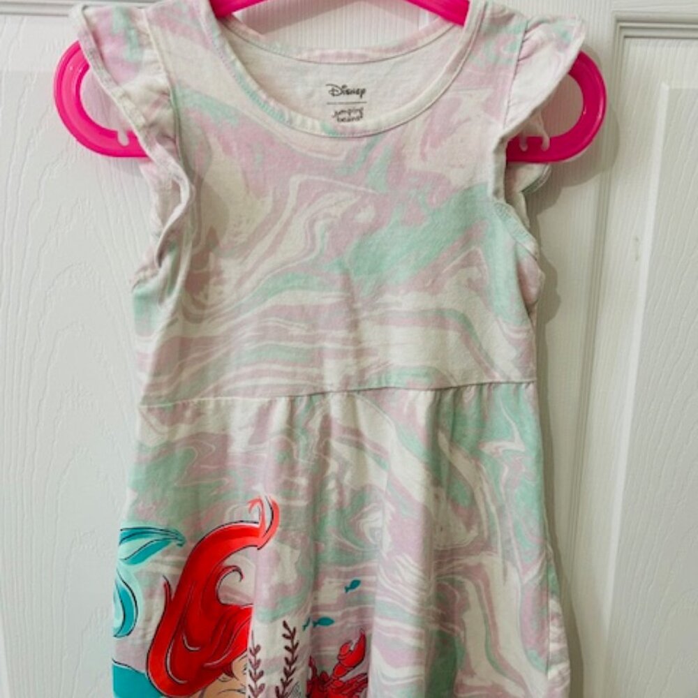 Disney Jumping Beans girl Mermaid dress size 4